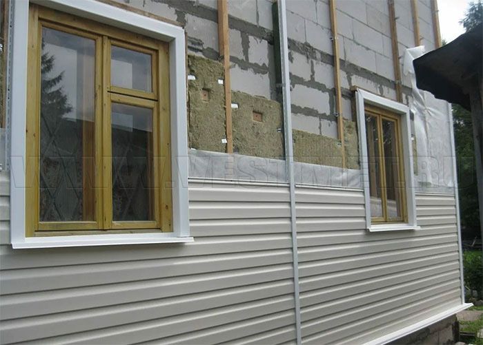 Монтаж сайдинга в Алматы.