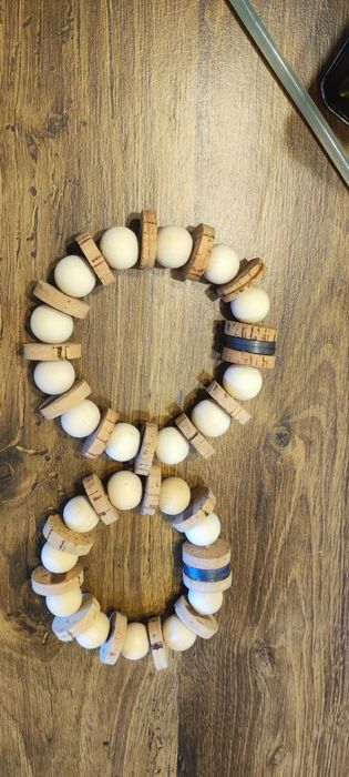 Комлект ръчно изработени държачи за пердета