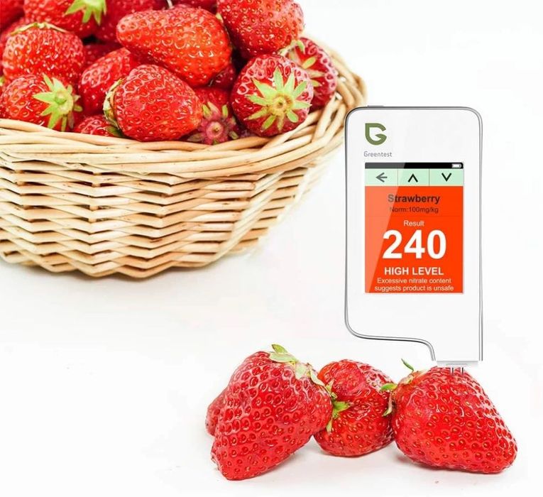 Tester digital de nitrați pt siguranța alimentară GREENTEST,sigilat