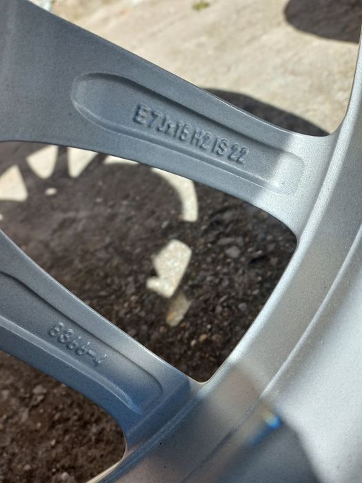 18"Bmw G 01 02 5x112 Style 618 7j et22 Като Нови С Дачици Перфектни!