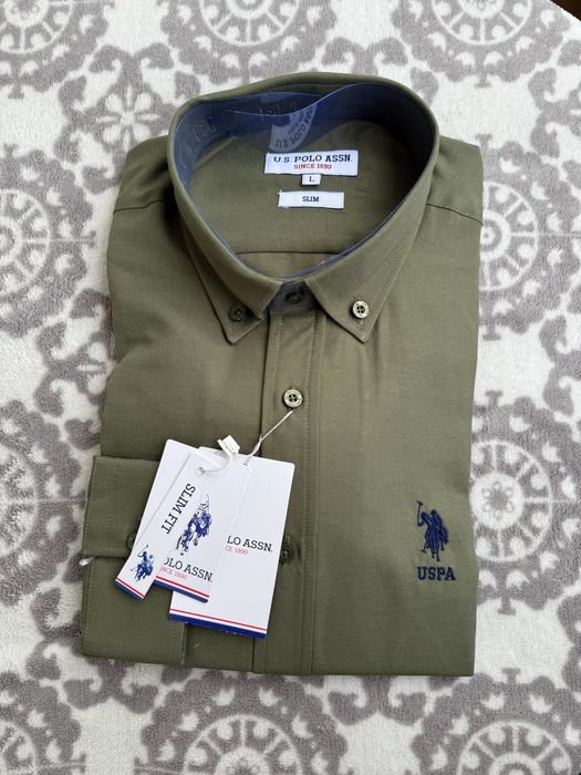 Camasa Polo U.S Assn. marime L, noua cu eticheta