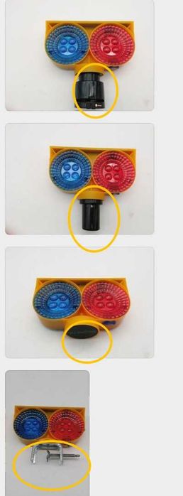 Пластиковый стробоскоп "Сова"