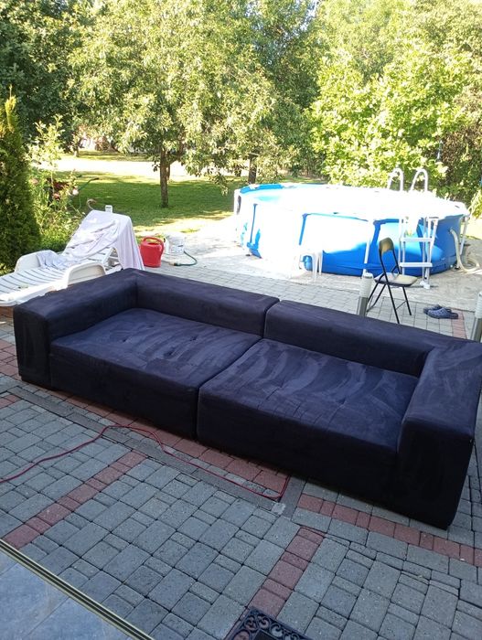 Vând canapea plus culoare gri