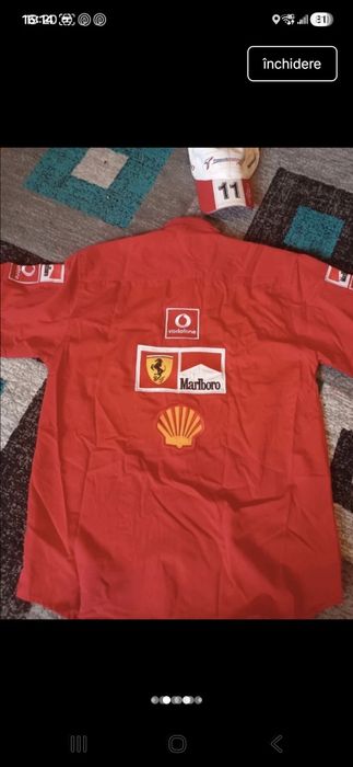 Camasa ferrari +sapca baseball