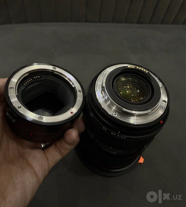 Canon EF 24-70 L 2.8F L2 - CPL-ND 82mm 2-6 stop + Adapter