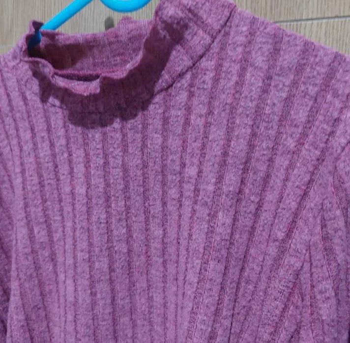 Maleta casual fucsia tricot