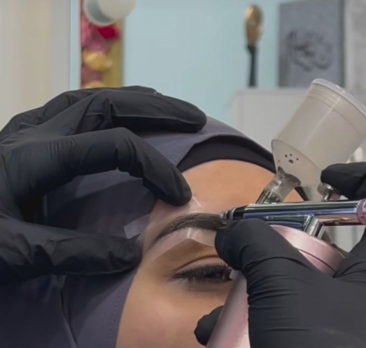 Аэрограф для бровей