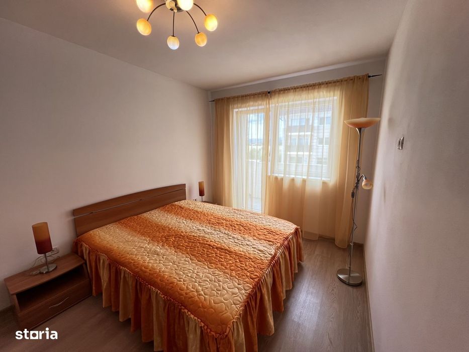 Inchiriere-apartament-2 camere-open space-nou-parcare-mobilat-utilat
