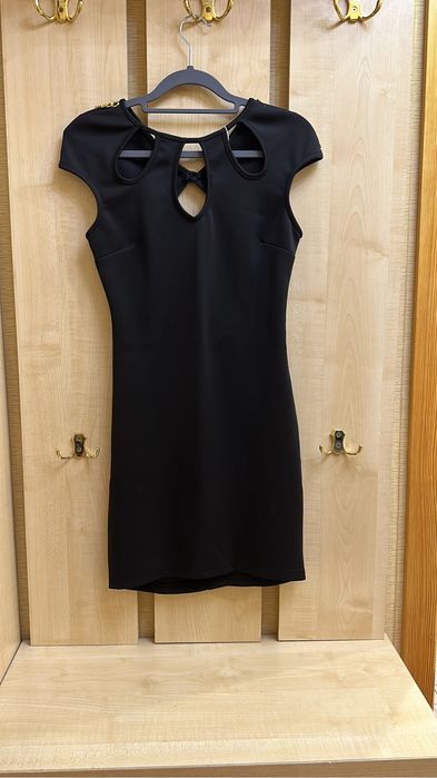 Черное платье мини 1000 тг