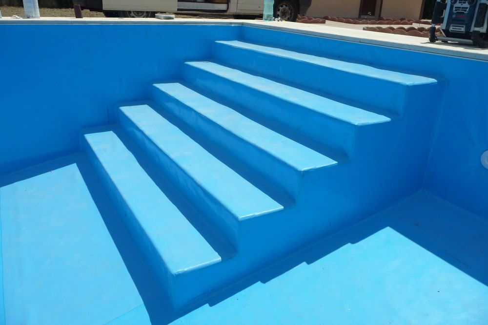Piscine montaj liner,hidroizolați