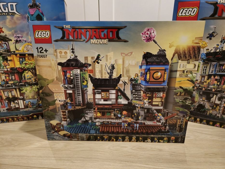 Lego Ninjago City 71741, 70620, 70657 - NOU Sigilat ORIGINAL