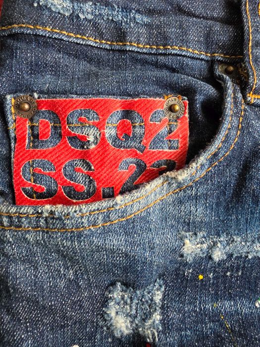 Къси дънки Dsquared2 Боб Марли