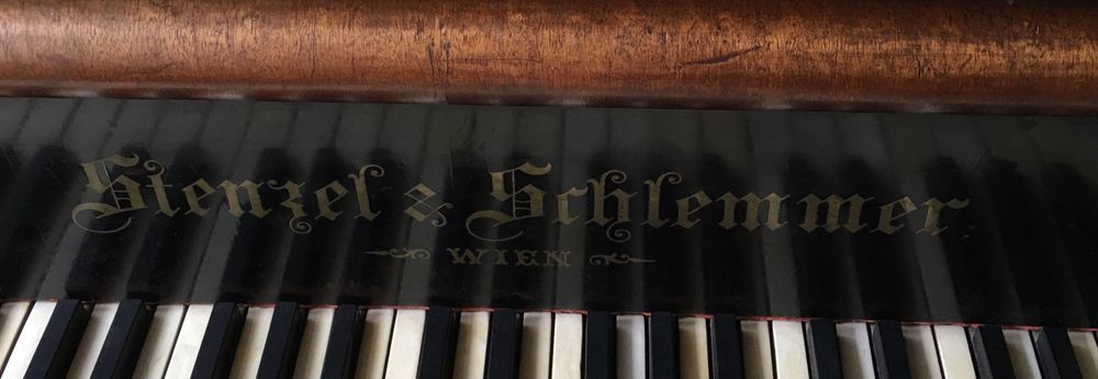 Vand pian vechi vienez Stenzel & Schlemmer cu coada scurta