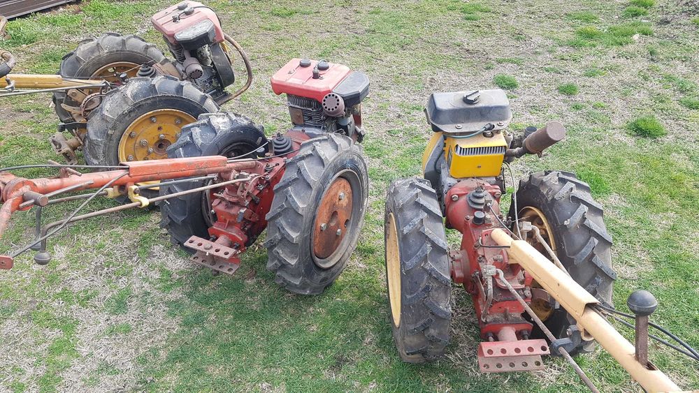 Бензинови Италиянски Мотоблокове 3 броя като нови