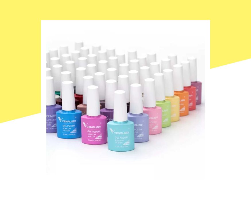 Комплект VIP3 гел лакове VENALISA – 60 + 5 и мострена книга