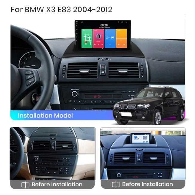 Navigatie BMW E83 SERIA 3, 2+32, 4CORE, CarPlay,