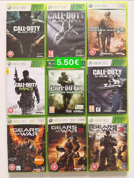 Xbox 360 игри над 200 Call of duty/ Assassin’s Creed / Hitman и още