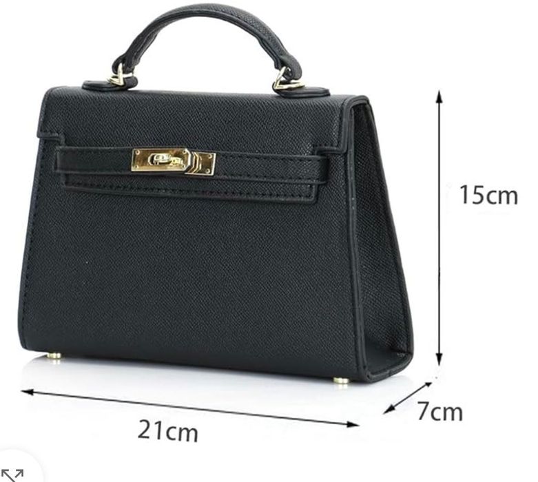 Стилна черна чанта