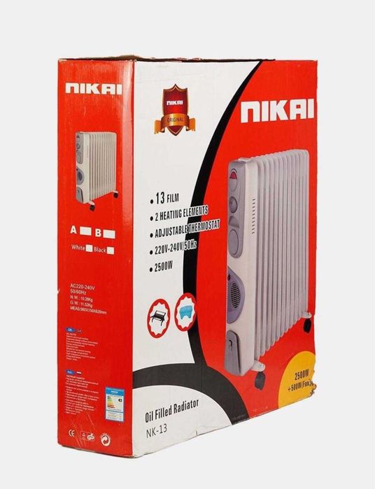 СКИДКА Обогреватель масленый NIKAI 13 и другие модель оптом и в розниц