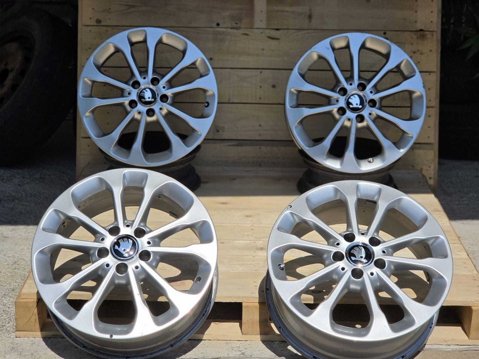 5х112 17 Цола Джанти Skoda Octavia SuperB 5x112 Шкода Октавиа Супърб