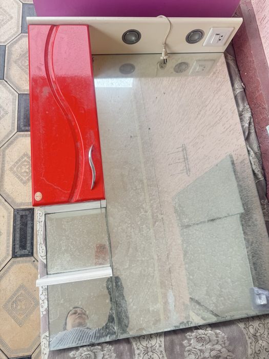 Комплект раковина зеркла и камот