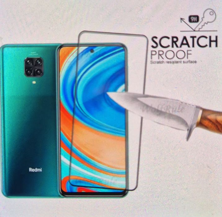 Протектори, стъкло редми ноут 9 про