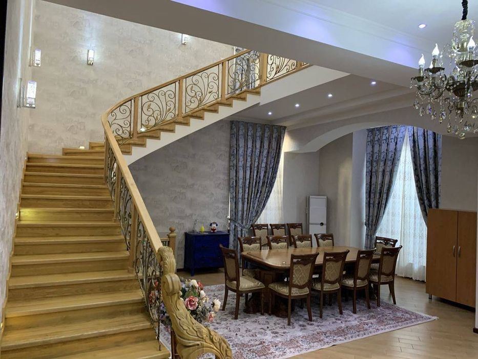 Сдается дом с летним бассейном рядом с Magic Sity ( н874 )