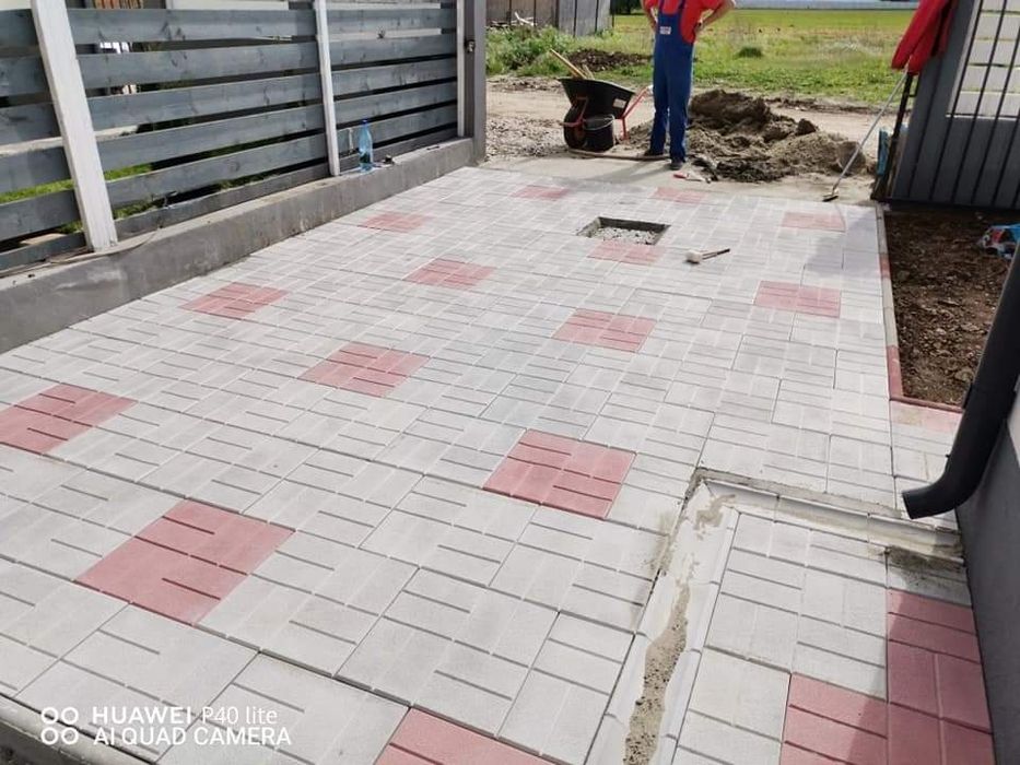 Fabrica Pavaje Dale Pavele de la 44lei mp Montaj borduri Transport