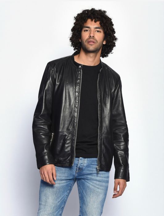 Maze Brasso Leather Jacket ОРИГИНАЛНО мъжко яке/естествена кожа L