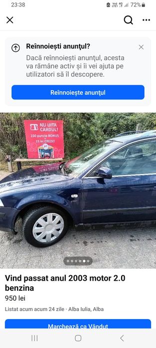 Vind passat 1,9 benzina 131 cp