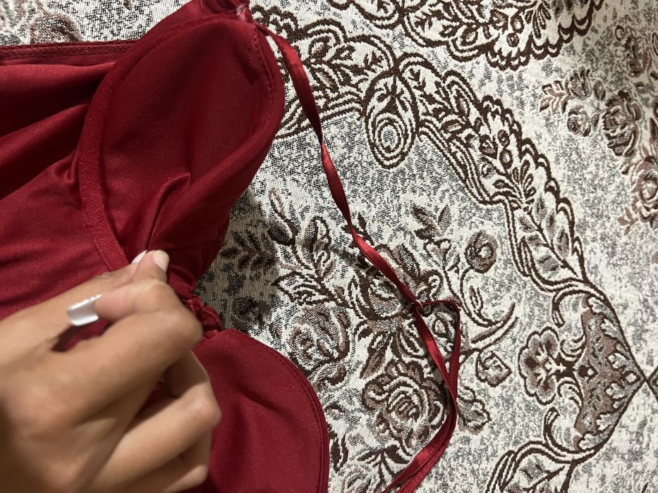 Дамска червена рокля