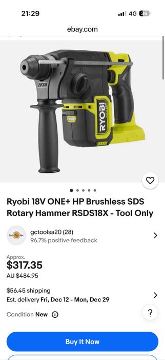 Ciocan rotopercutor SDS+ 18V ONE+™ HP, motor fără perii