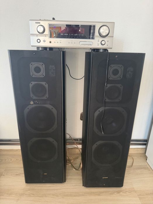 Amplificator Stație Denon și Boxe
