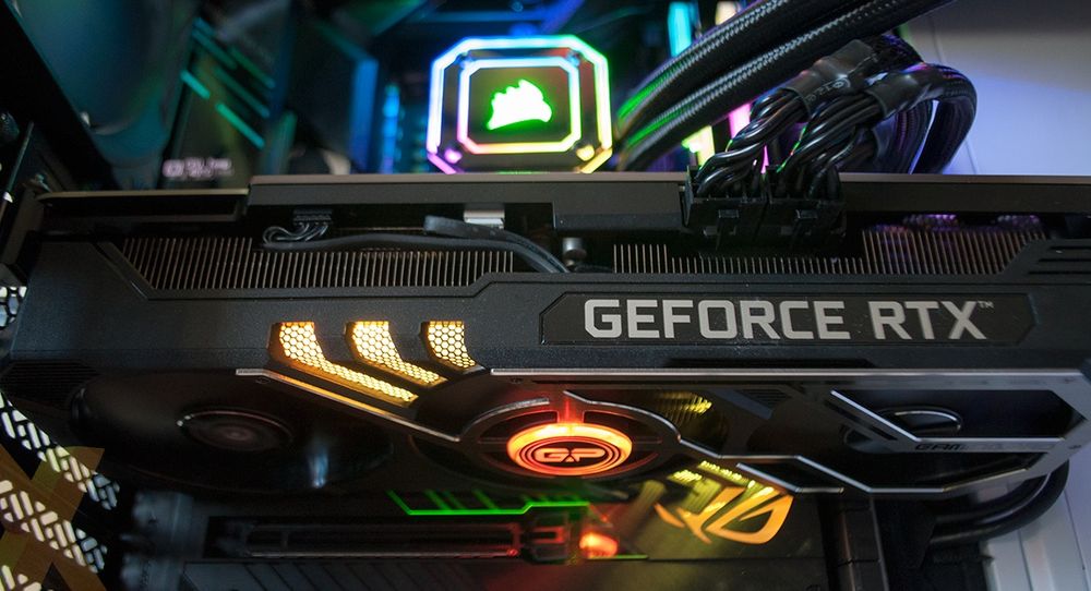 NVIDIA RTX 3080 Palit GamingPro 10GB — редкий экземпляр идеальная