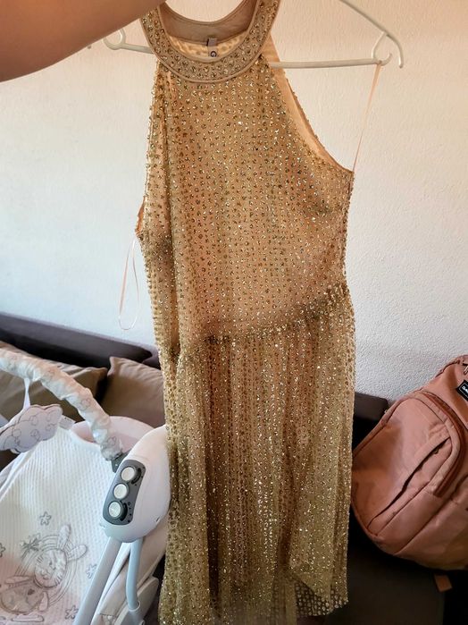 Официална лъскава рокля