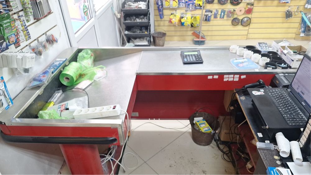 Продам кассовую зону, б/у.