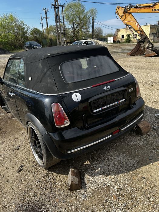 Mini cooper r52 cabrio avariat