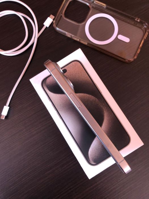 iPhone 15 Pro, 128GB, 5G, Natural Titanium