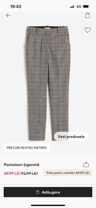 Pantaloni h&m noi