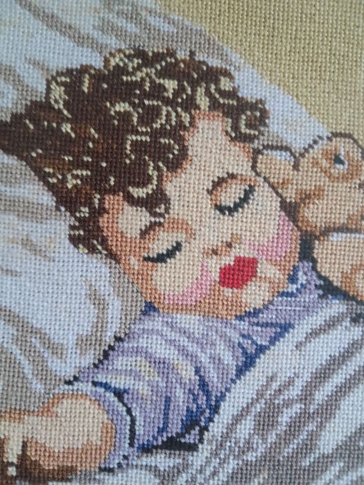 Goblen Bebe cu ursuleț