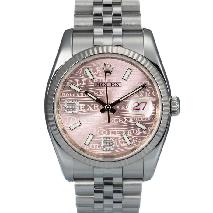 Rolex Datejust 36mm 116234 "Rolex" motif Diamond dial