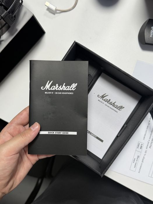 Наушники Marshall Major IV черный