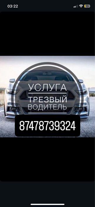 Трезвый водитель