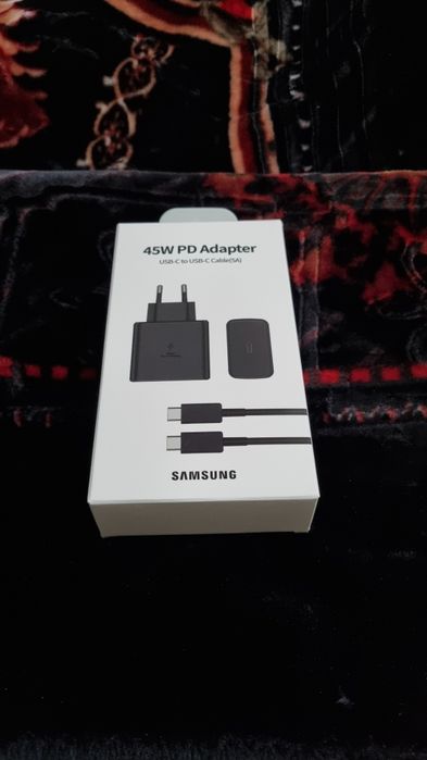 Samsung zaryadnik 45w super tezkor zaryadlash arzon kami bor kelishamz