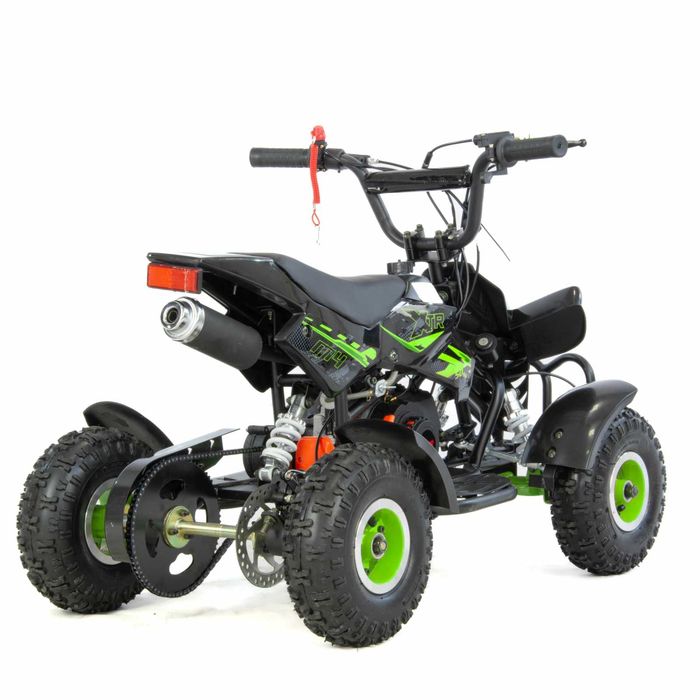 Mini atv XTR M4/4, roti 4 inch, 50cc, 2 timpi, pornire la sfoara , culoare (albastru sau verde)