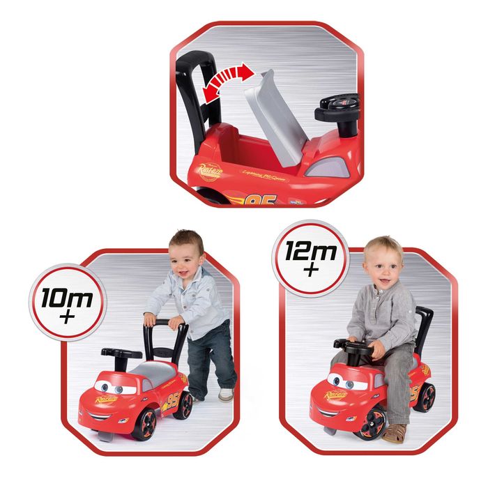 Детска Кола за бутане Ride-on Smoby - Cars, Minnie