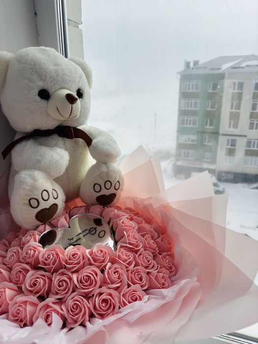 Букет мыльные розы НОВЫЙ