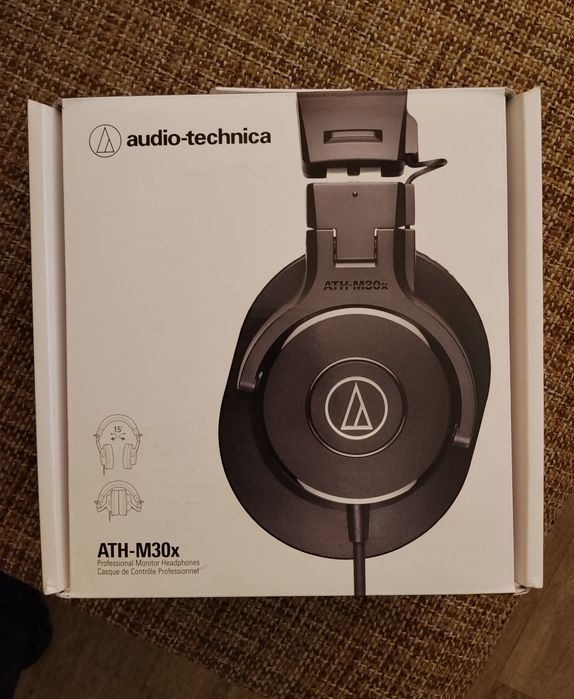 ПРОВОДНЫЕ профессиональные наушники ATH-M30X