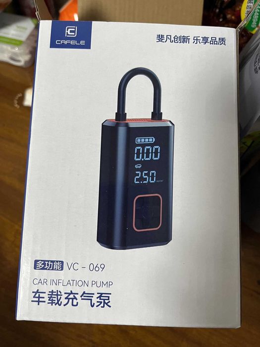 "CAFELE" VC-069 насос гибридная работа с аккумуляторам и через кабель.