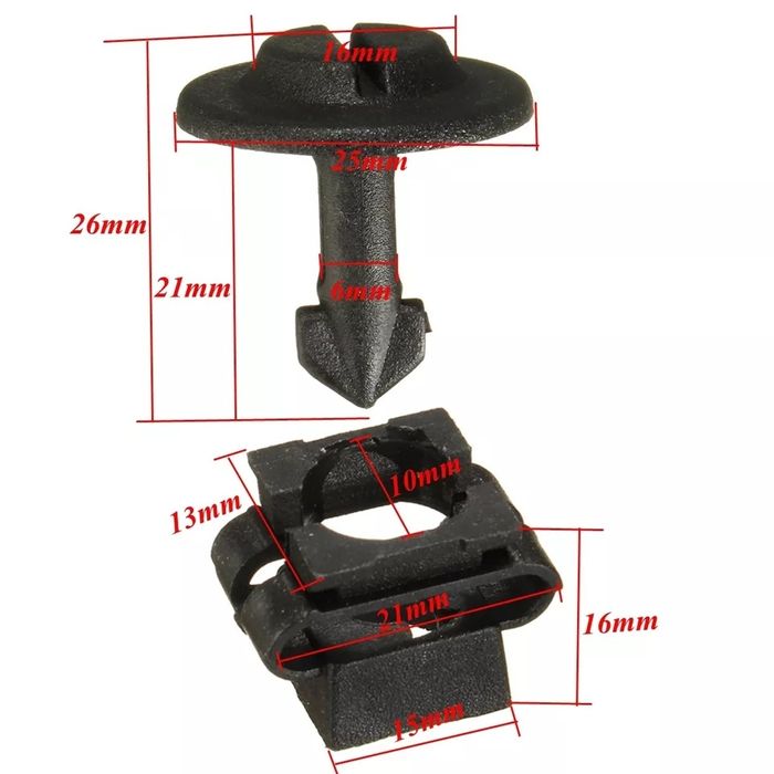 Kit suruburi montaj fixare scut Audi A4 B6 B7 A6 C5 C6 TT A8 Seat Exeo